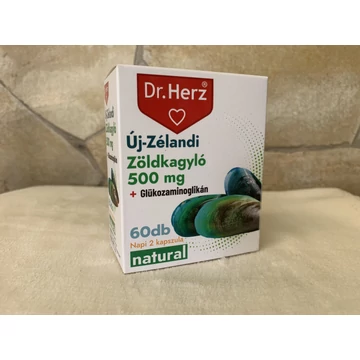 Dr. Herz Új-Zélandi Zöldkagyló Kivonat 500mg kapszula 60db