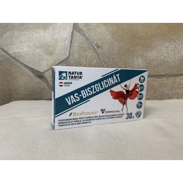 Natur tanya Vas-biszglicinát  28 mg 30 db 