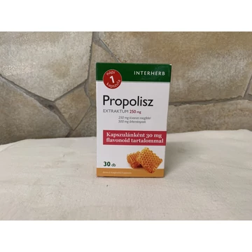 Interherb propolisz extraktum 250 mg  30 db 