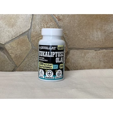 Javallat forte eukaliptusz olaj 1200 mg  60 db