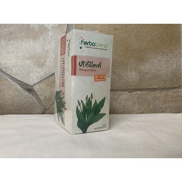 Herbatrend utifűlevél   ( plantaginis folium ) 20 x 2,5 g filter 