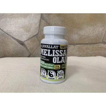 Javallat Forte Melissa olaj 1000 mg   60 db