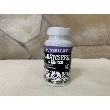 Javallat barátcserje & ginkgo 550 mg   60 db