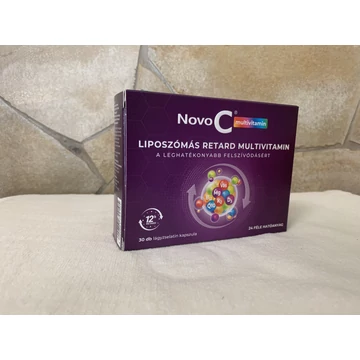 Novo C liposzómás retard multivitamin 30 db lágy kapszula 
