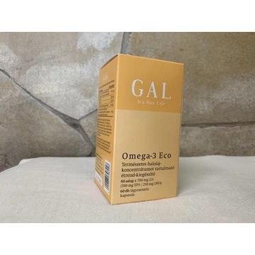 Gal Omega-3 eco halolaj 60 db lágyzselatin kapszula 