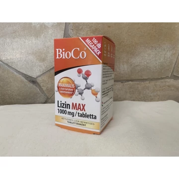 Bioco Lizin max 1000mg  100 db tabletta 