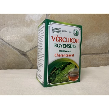 Dr Chen Vércukor egyensúly teakeverék charanteával 20 filter 