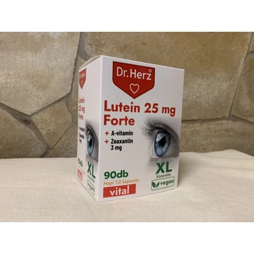 Dr. Herz Lutein forte 25 mg  + Avitamin + Zeaxantin  3 mg  90 db kapszula