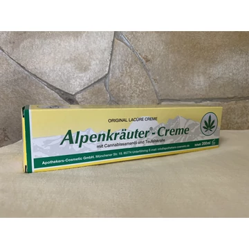 Alpenkrauter-creme cannabis olaj és ördögkarom krém 200 ml