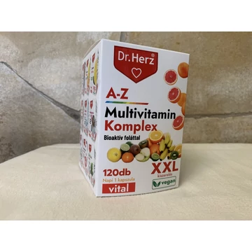 Dr Herz A-Z Multivitamin komplex XXL 120 db