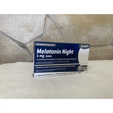 Jutavit Melatonin night 1 mg 50 db tabletta