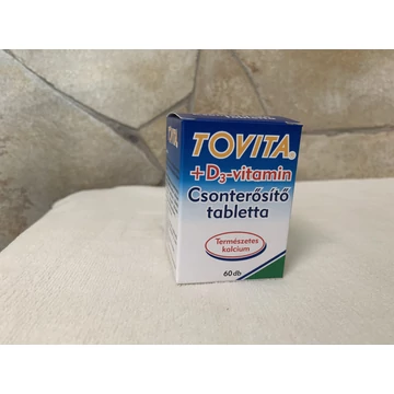 Tovita + D3-vitamin csonterősítő  60 db tabletta