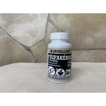 Javallat Fűzfakéreg C vitamminal  500 mg  60 db