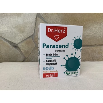 Dr. Herz Parazend +fehér üröm +kakukkfű+ olajfalevél    60 db 