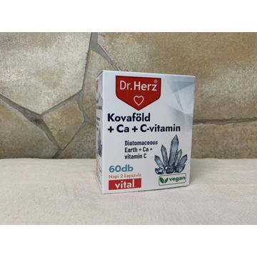 Dr. Herz Kovaföld + Ca+ c vitamin 60 db 