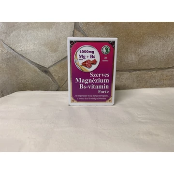Dr Chen szerves magnézium  B6- vitamin forte 30 db 
