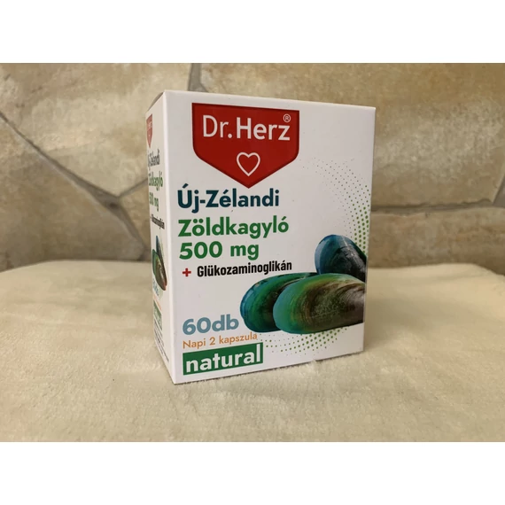 Dr. Herz Új-Zélandi Zöldkagyló Kivonat 500mg kapszula 60db