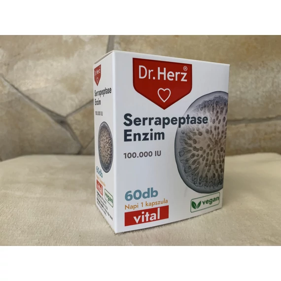 Dr. Herz Serrapeptase Enzim 60 db