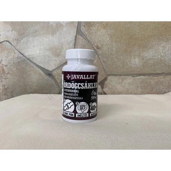 Javallat Ördögcsáklya C-vitaminnal 60 db