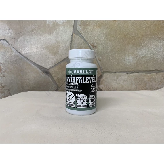 Javallat Nyírfalevél C-vitaminnal 60 db