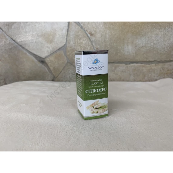 Neuston természetes illóolaj 100 % tisztaságú citromfű 10 ml