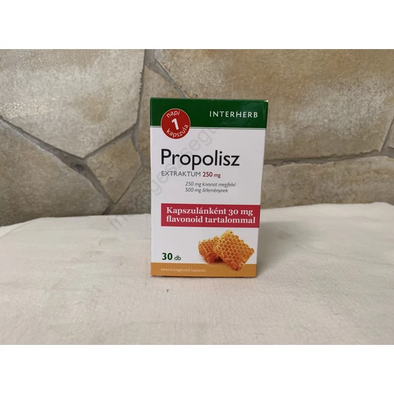Interherb propolisz extraktum 250 mg  30 db 