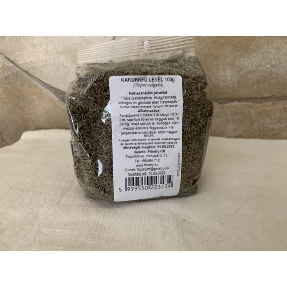 Fitodry kakukkfű levél  (thymi vulgaris  ) 100 g 