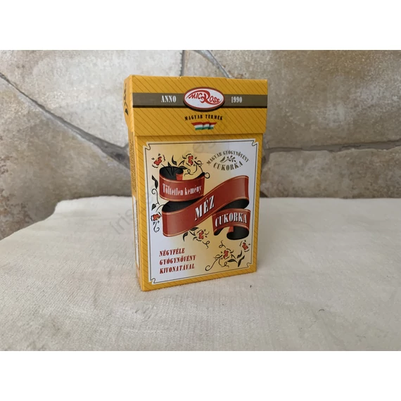 Microse méz  töltetlen kemény cukorka  75 g 