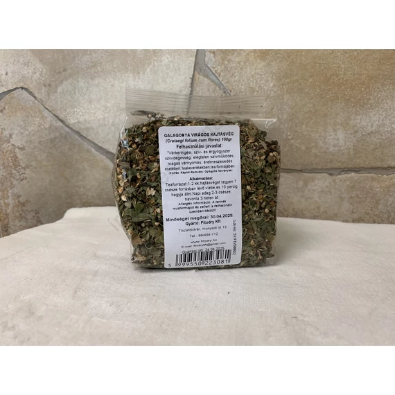 Fitodry galagonya virágos hajtásvég ( crataegi folium cum flores  ) 100 g 