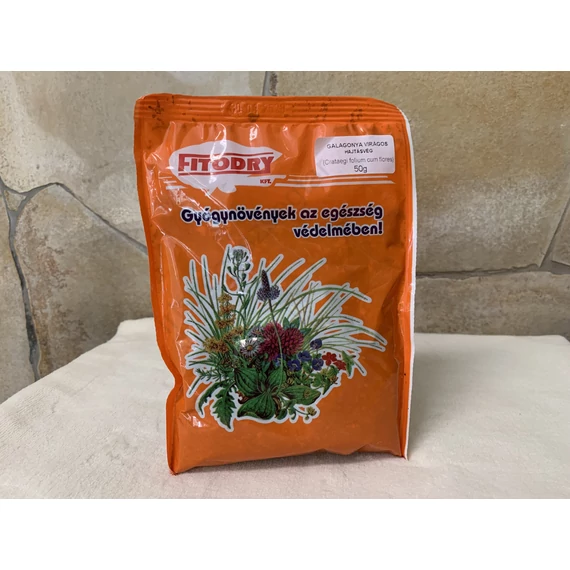 Fitodry galagonya virágos hajtásvég ( crataegi folium cum flores  ) 50 g 