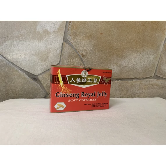 Dr. Chen ginseng royal jelly 30 db lágy kapszula 