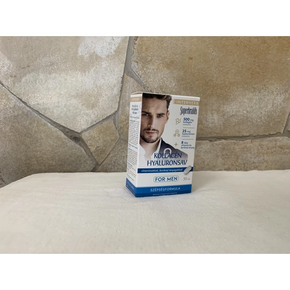 Interherb kollagén hyaluronsav intense for men  30 db 