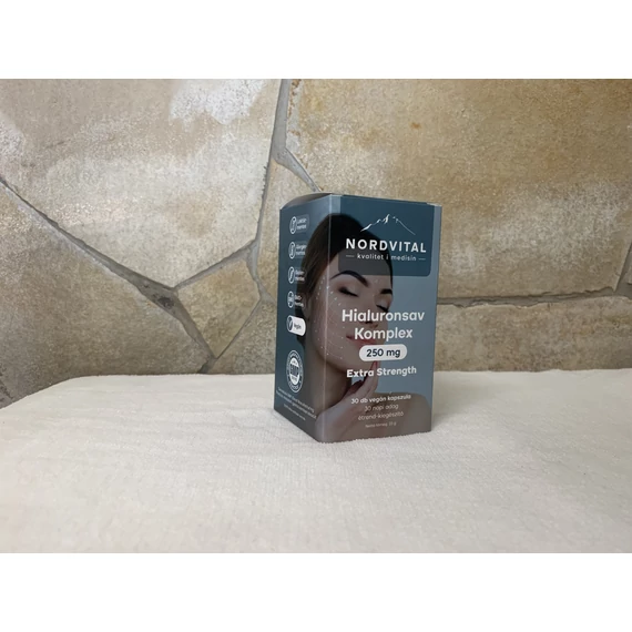 Nordvital hialuronsav komplex 250 mg extra 30 db 
