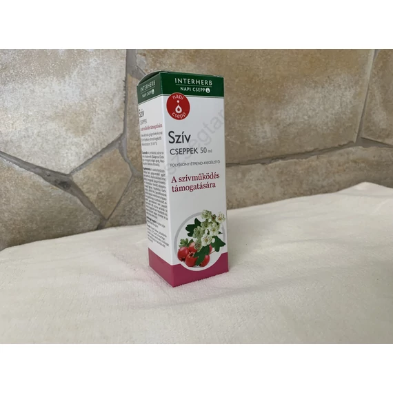 Interherb szív cseppek vizes -alkoholos oldat  50 ml