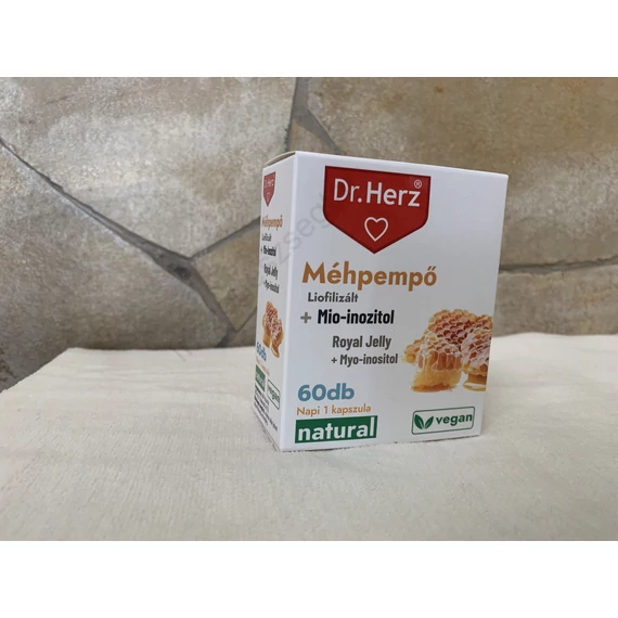 Dr. Herz Méhpempő liofilizált + Mio -inozitol  60 db 