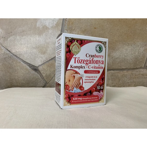 Dr Chen Tőzegáfonya komplex +C-vitamin + Echinacea  60 db kapszula