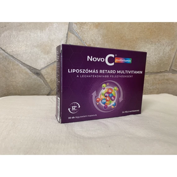 Novo C liposzómás retard multivitamin 30 db lágy kapszula 