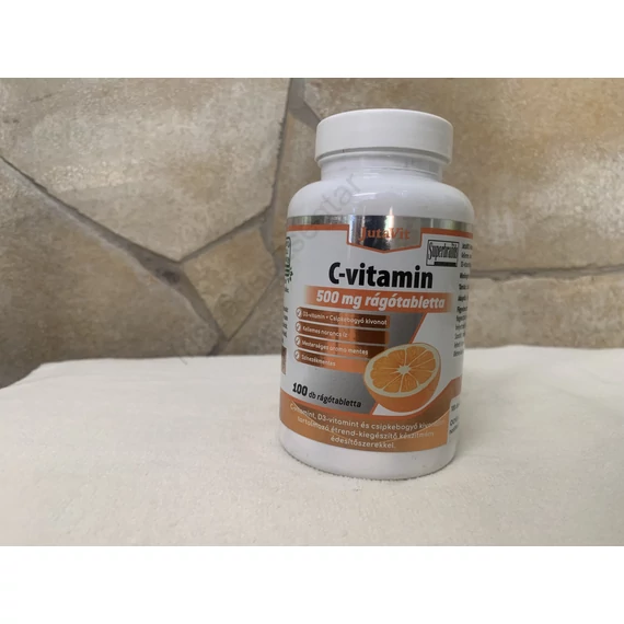 Jutavit C-vitamin 500 mg  100 db rágótabletta 
