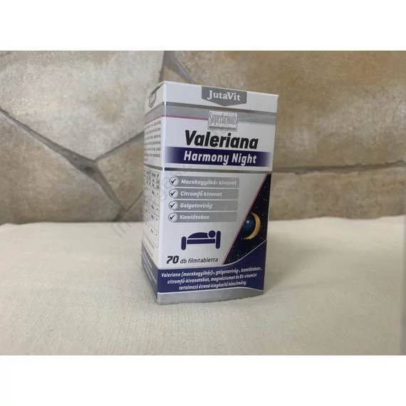 Jutavit Valeriana harmony night 70 db filmtabletta 