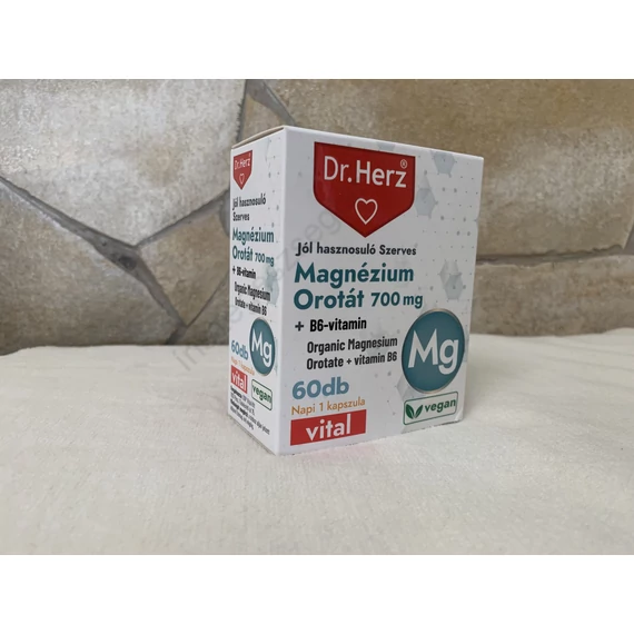 Dr Herz Magnézium orotát 700 mg + B6-vitamin 60 db