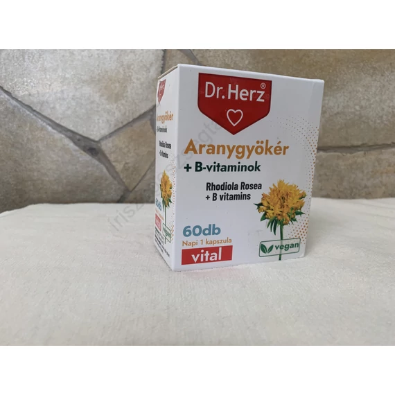 Dr Herz Aranygyökér + B-vitaminok  60 db 