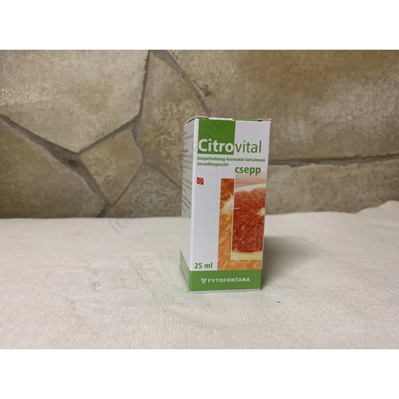 Citrovital grapefruitmag kivonat csepp glicerinnel  25 ml 