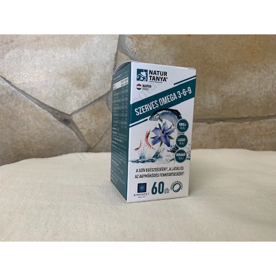 Natur tanya Szerves omega 3-6-9  60 db lágy zselatin kapszula 