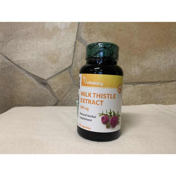 Vitaking Milk thistle extract 500 mg 80 db kapszula 