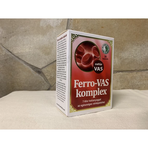 Dr Chen Ferro-vas komplex 30 db kapszula
