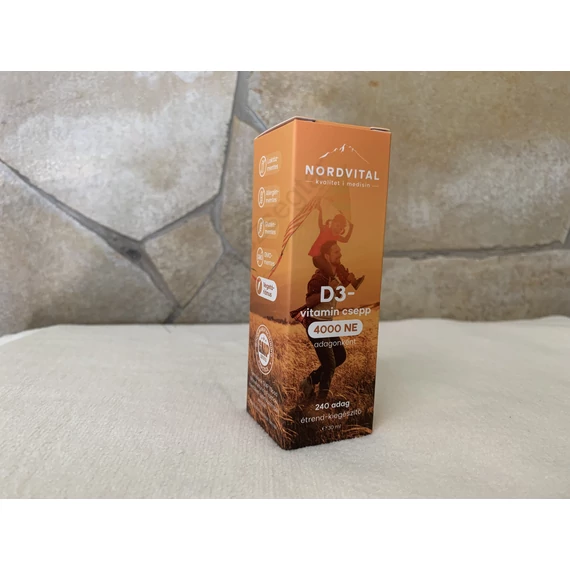 Nordvital D3-vitamin csepp 4000 NE 30 ml