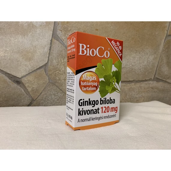 Bioco Ginkgo biloba 120 mg 90 db tabletta 