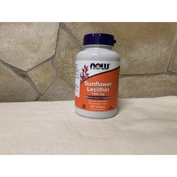 Now Sunflover lecitin  1200 mg 100 db lágyzselatin kapszula