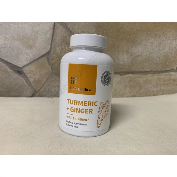 Usa Medical Turmeric + ginger 60 db 