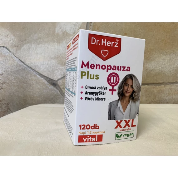 Dr Herz Menopauza plus XXL 120 db
